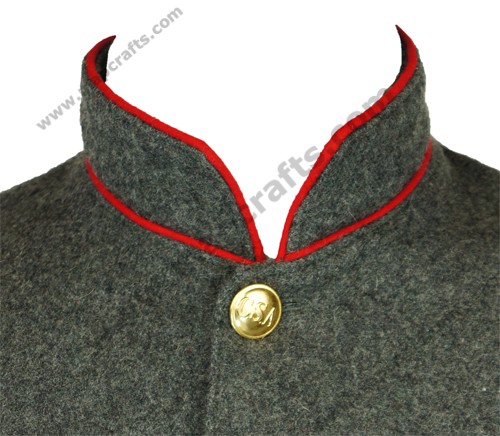 CS Sack Coat Artillery PIPING Collar & Cuff – MAP Crafts