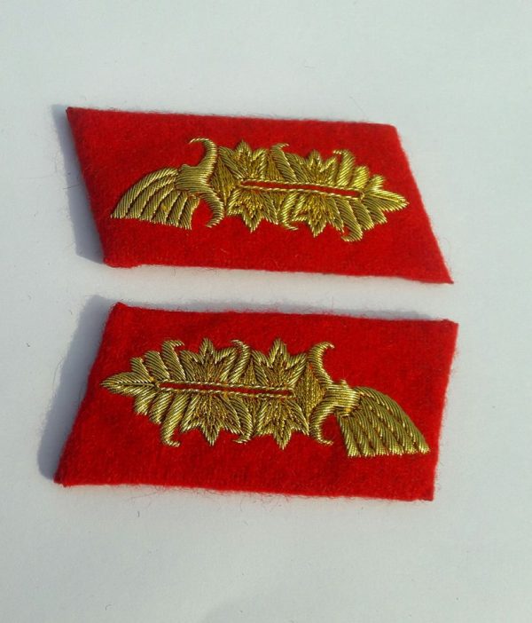 WW2 German Army General Uniform Collar Tabs – MAP Crafts